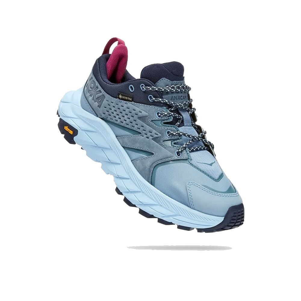 HOKA ONE ONE Anacapa Low GTX 女低筒登山鞋湖水藍/夏日藍