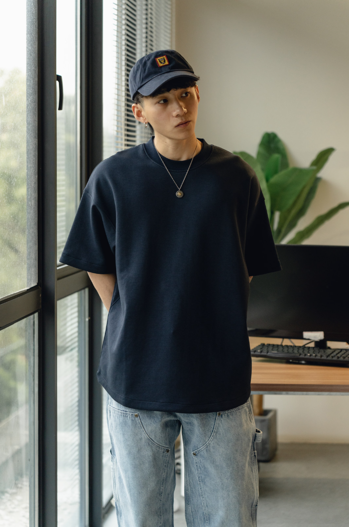 春夏必備【涼感科技】舒適太空棉短袖TEE恤。