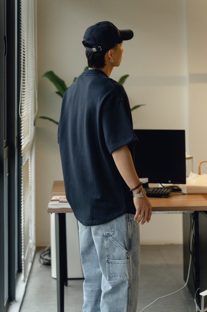 春夏必備【涼感科技】舒適太空棉短袖TEE恤。