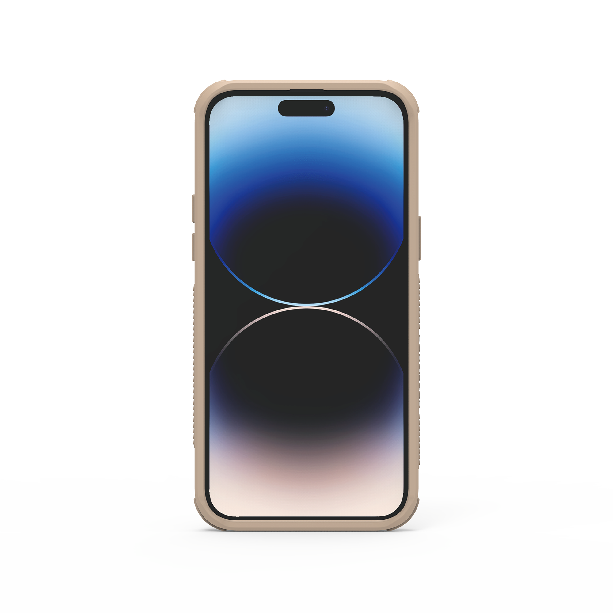 iPhone 15 坦克透明防摔手機殼 / 焦糖奶 (Clear)