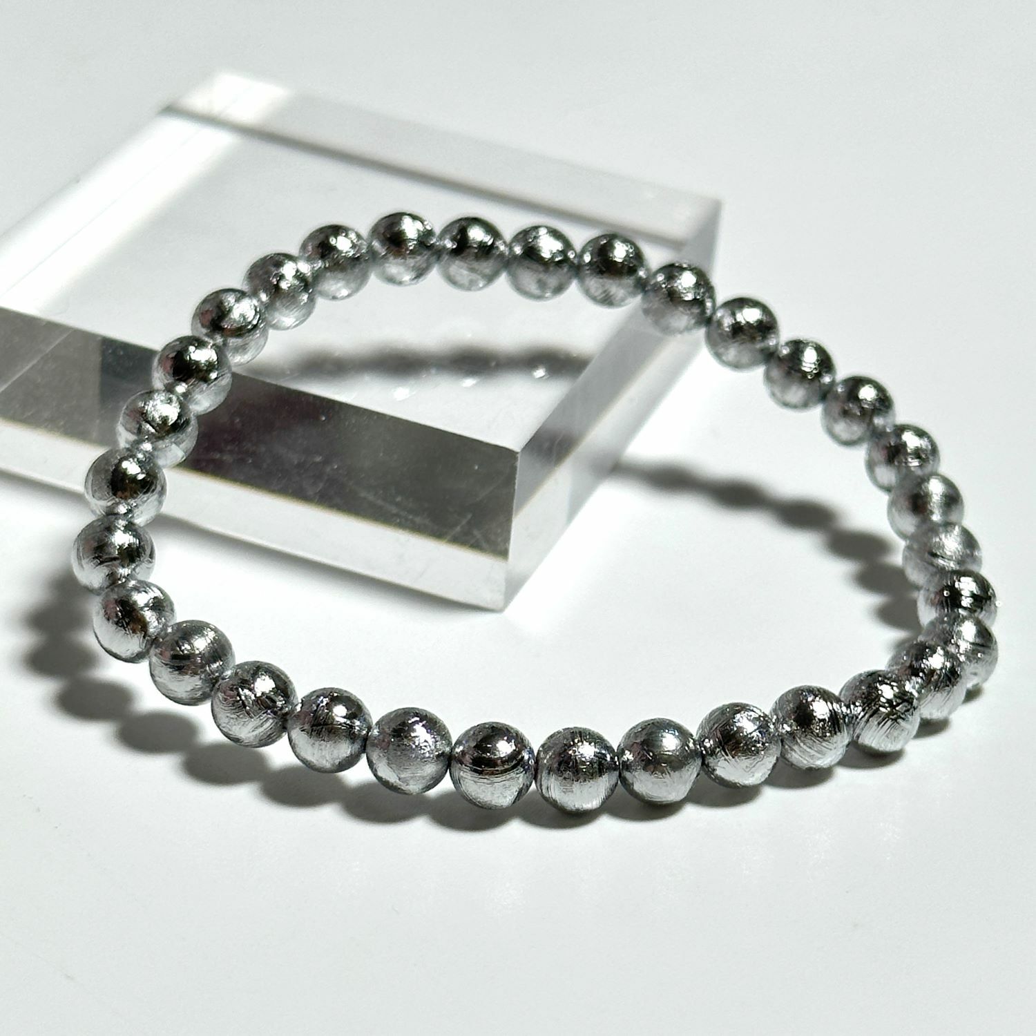 6mm 天鐵圓珠手鏈（產品編號：B91001）