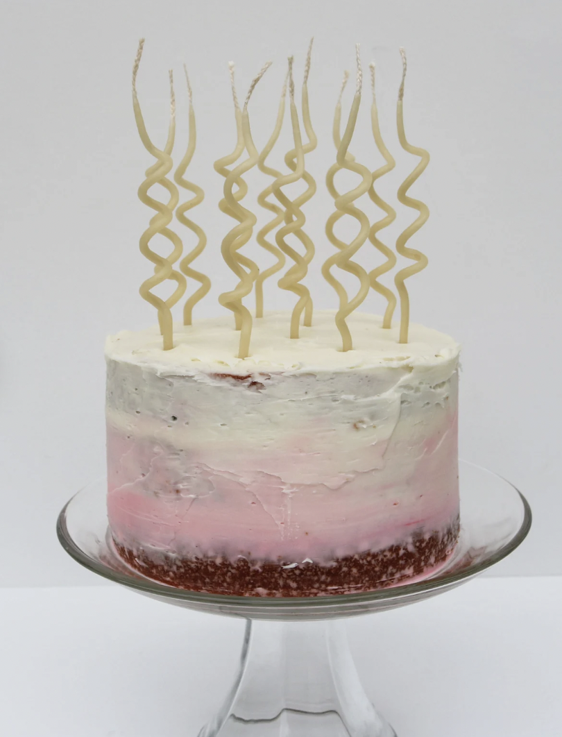 OAKMOSSHOME 手滴蜂蠟捲捲蠟燭  (1組12隻)