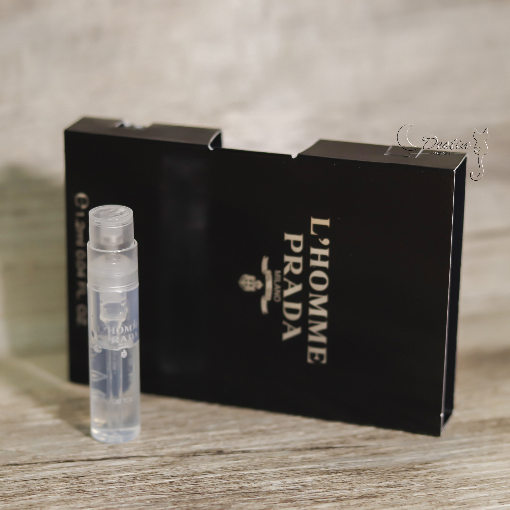 Prada L'Homme 男性淡香水EDT 1.5ml 可噴式試管香水全新對香