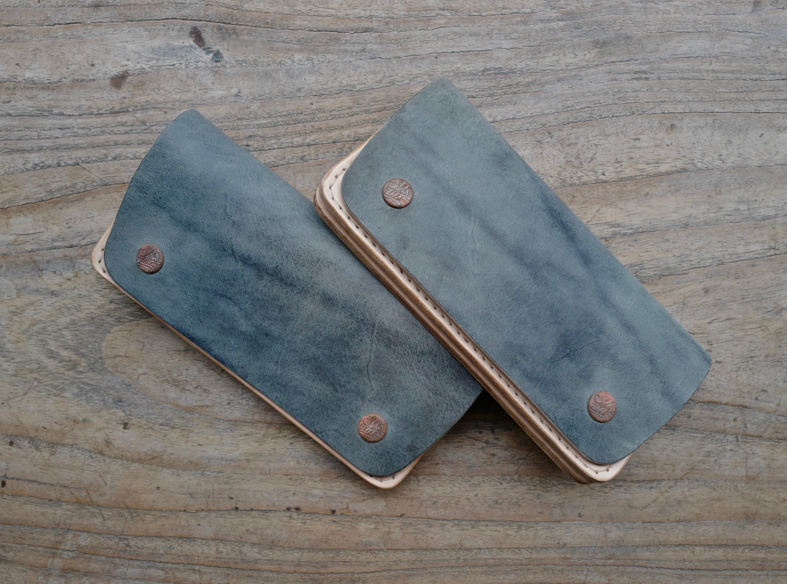 『Faith』S.F.K. Trucker Wallet / Mad Green 灰綠色磨砂皮 須事先詢問現貨數量