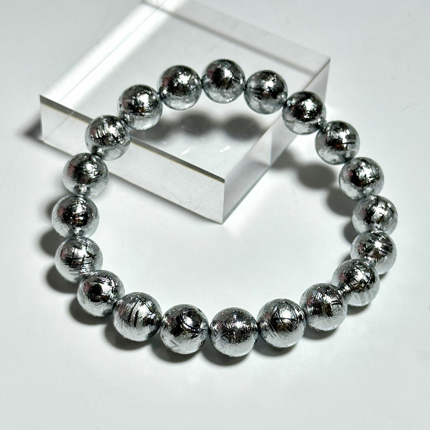 10mm 天鐵圓珠手鏈（產品編號：B91003）