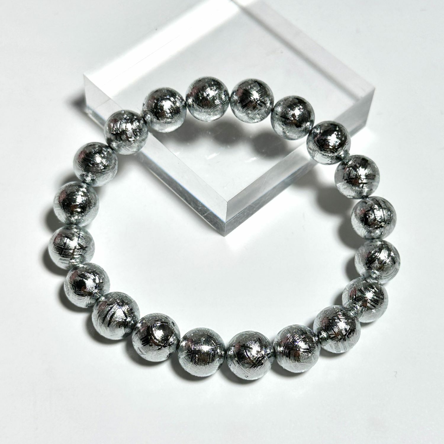 10mm 天鐵圓珠手鏈（產品編號：B91003）