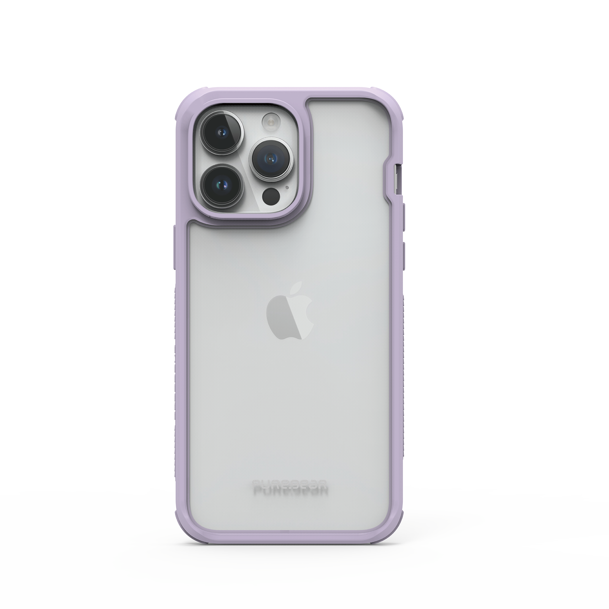 iPhone 15 坦克透明防摔手機殼 / 魔幻紫 (Clear)