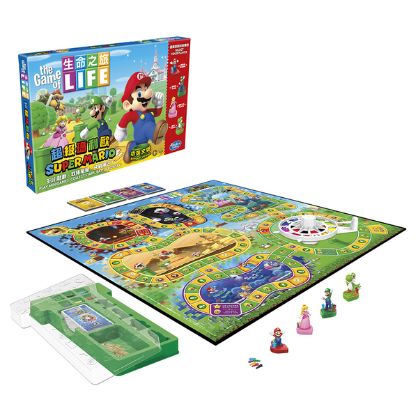 《 MONOPOLY 》生命之旅 超級瑪利歐遊戲組
