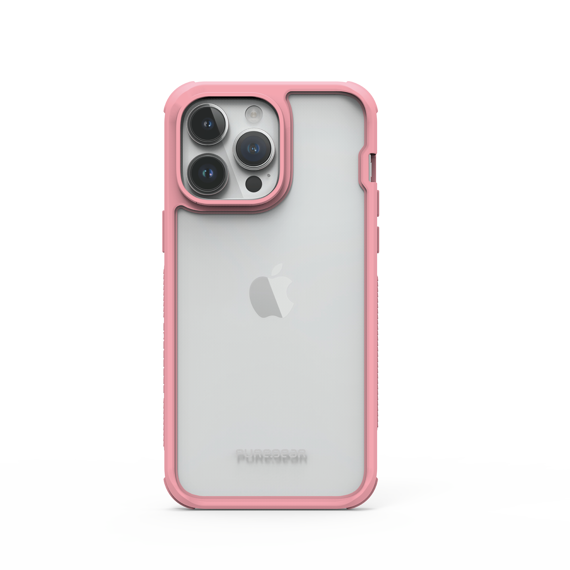 iPhone 14 坦克透明防摔手機殼 / 櫻花粉 (Clear)