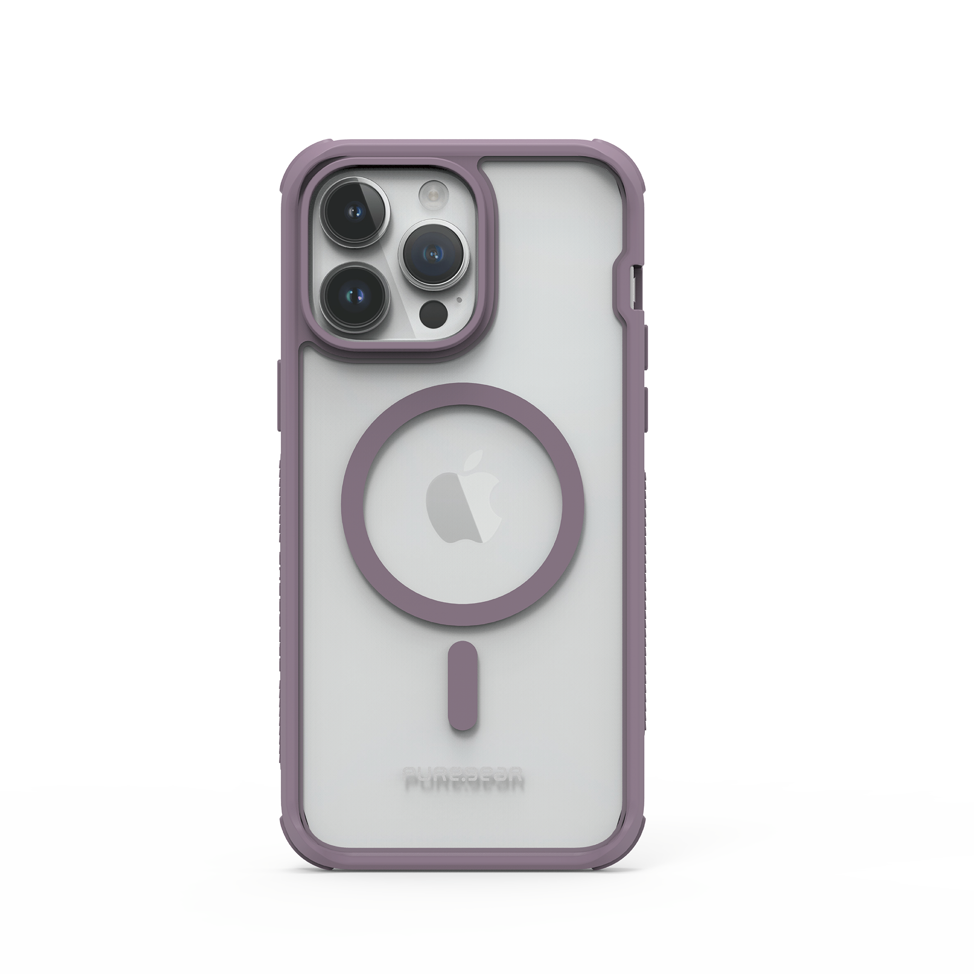 iPhone 14 坦克透明防摔手機殼MagSafe / 奢華紫