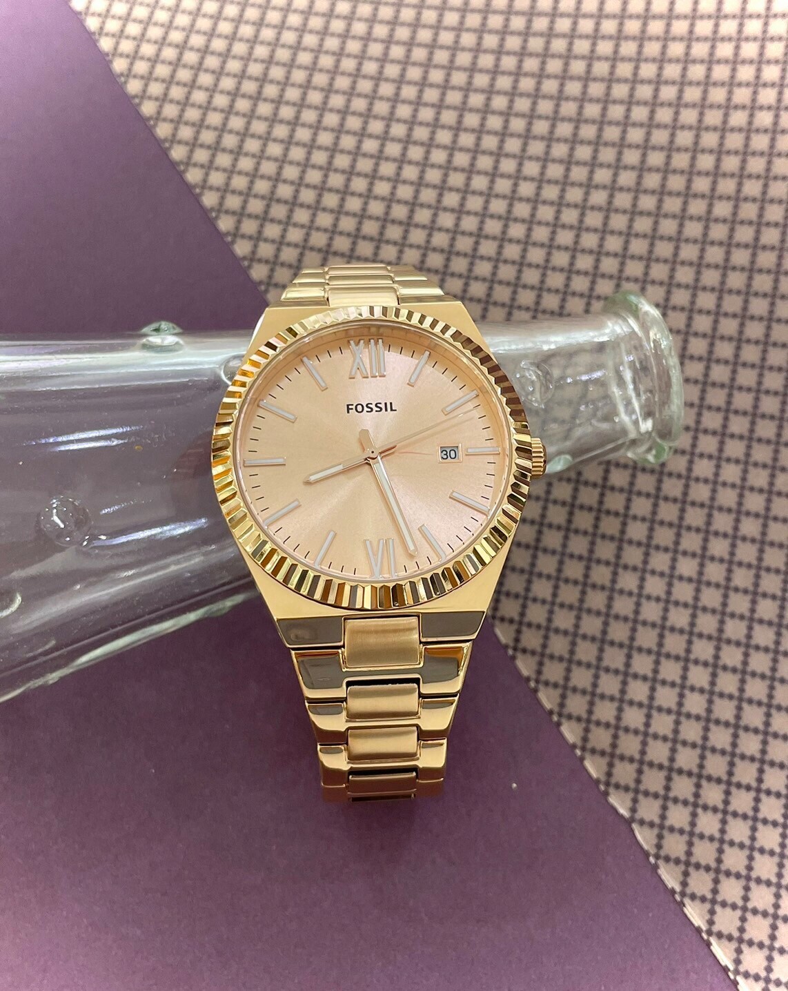 【FOSSIL】經典簡約時尚女錶 ES5258 38mm 現代鐘錶