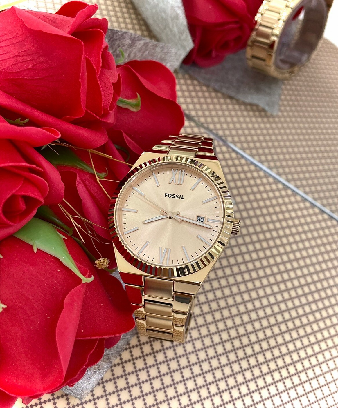 【FOSSIL】經典簡約時尚女錶 ES5258 38mm 現代鐘錶