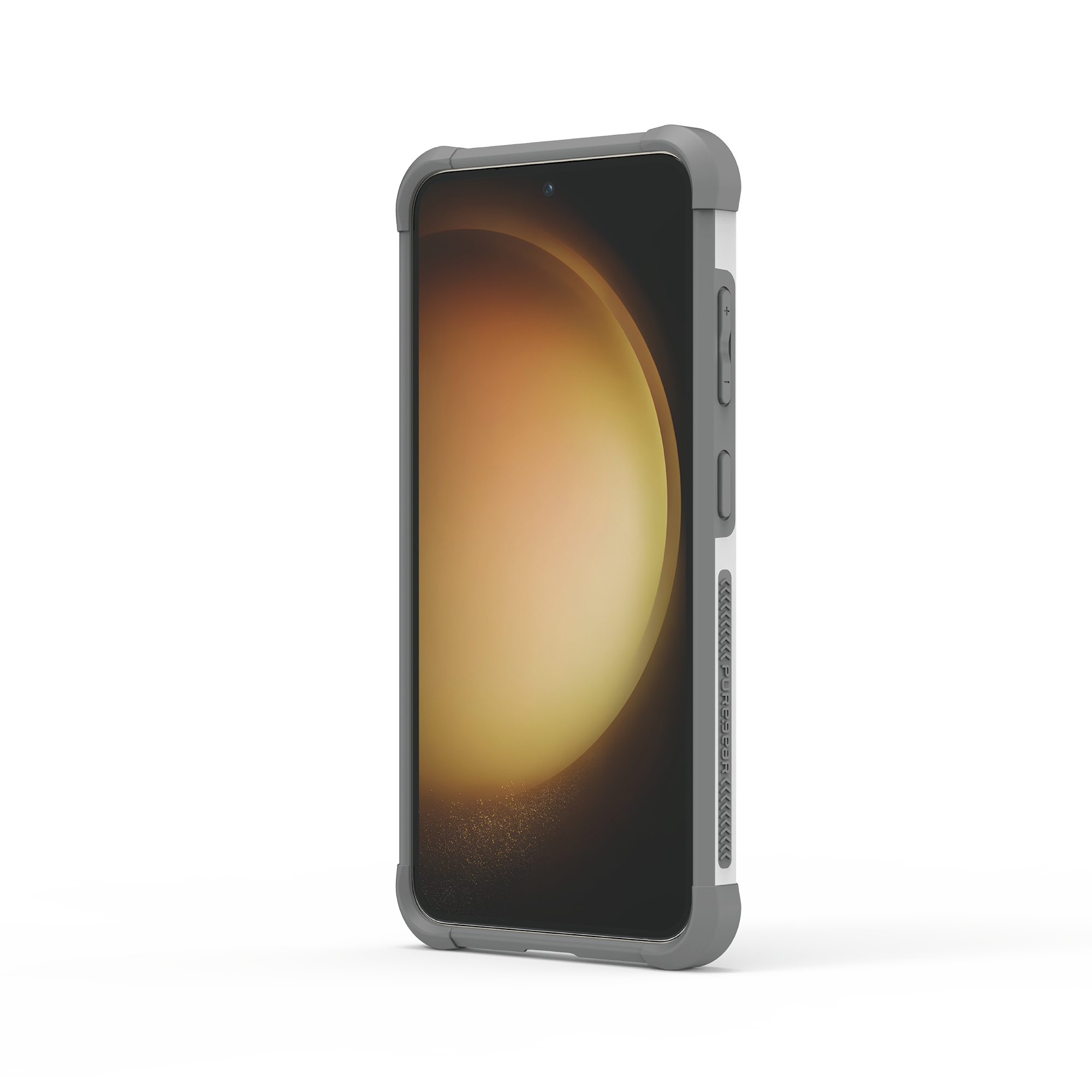 Samsung S23 系列 坦克軍規防摔手機殼 / 極地白  (Dualtek)