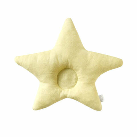 日本製10Mois Ecru星星嬰兒枕