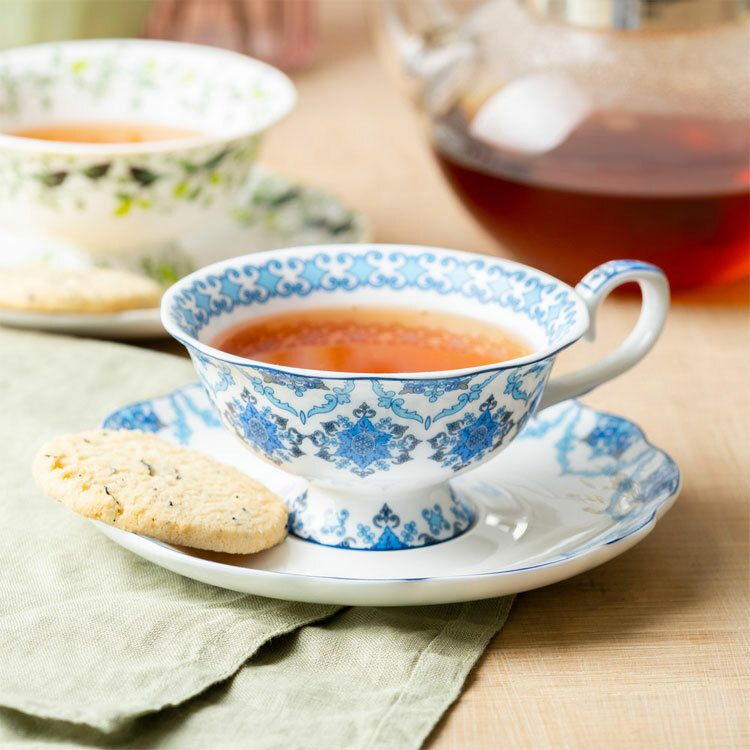 Whittard Earl Grey Tea Cup and Saucer with Box