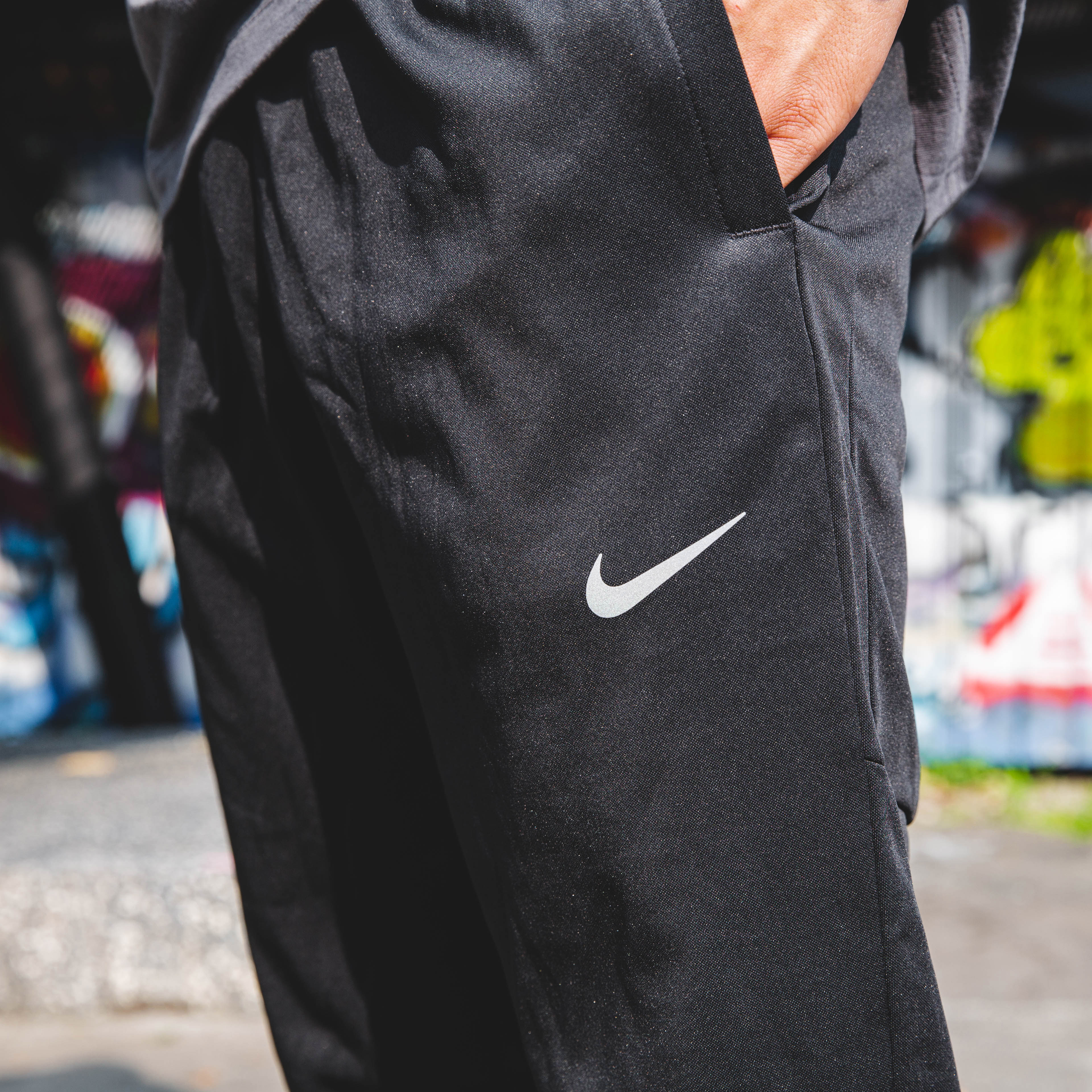 Nike 抗水機能 3M反光機能慢跑 運動 長褲【DD6216】