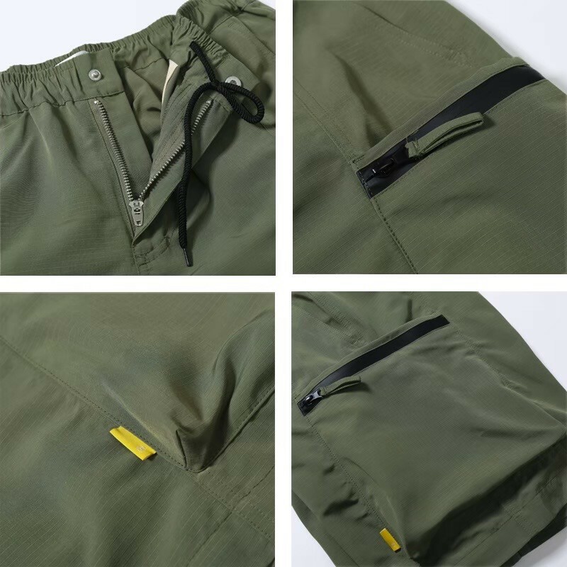 SBG 抗撕裂耐磨大口袋山系日系古著工裝短褲 003