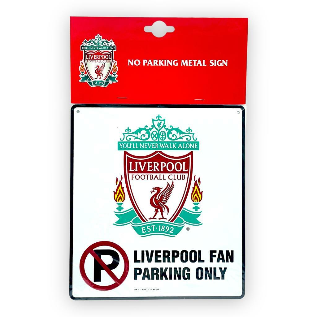 利物浦NO PARKING金屬牌