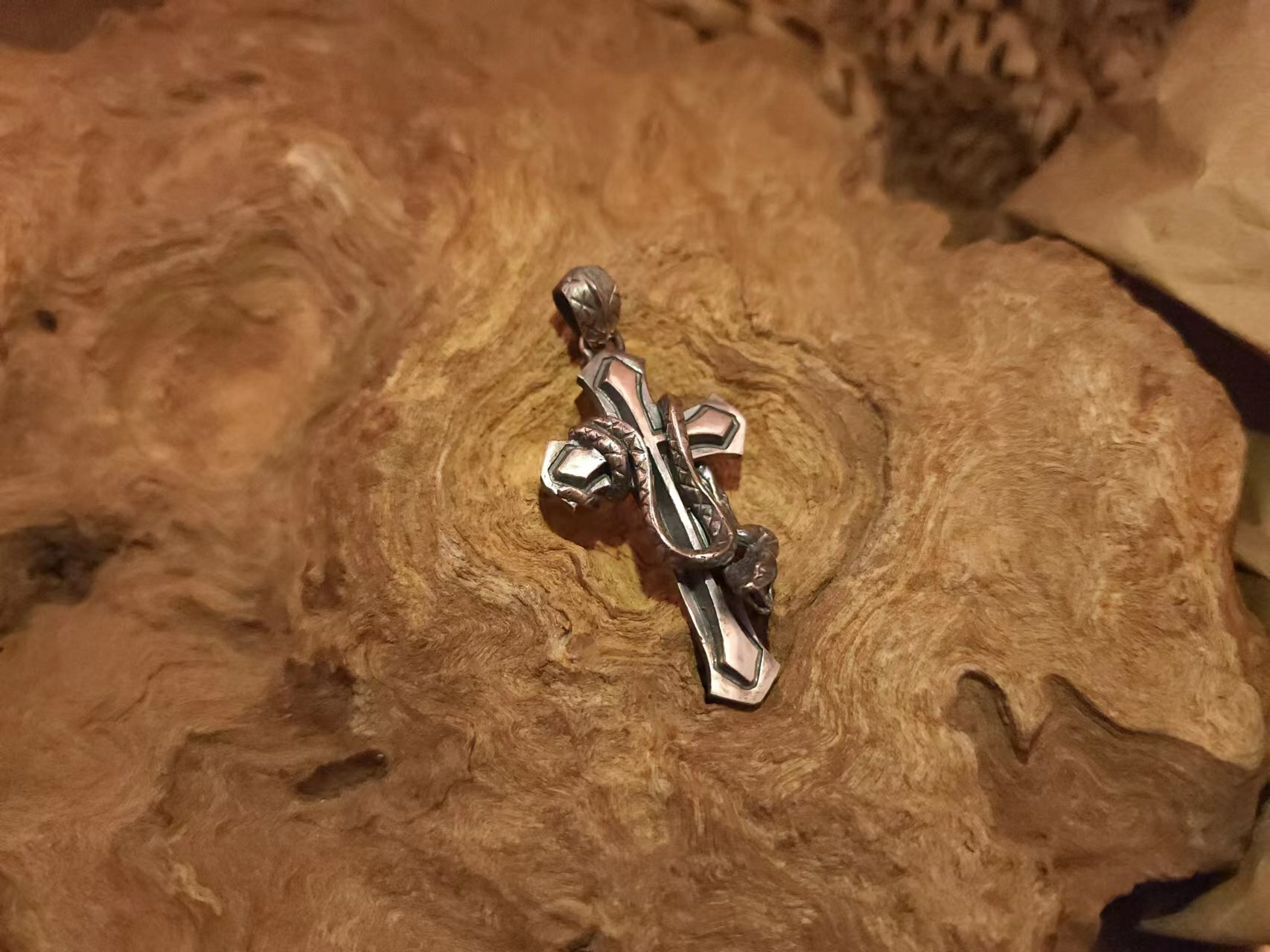 *Black Venom Jewelry- Poison The Cross Pendant 純銀十字架吊墜(s)。