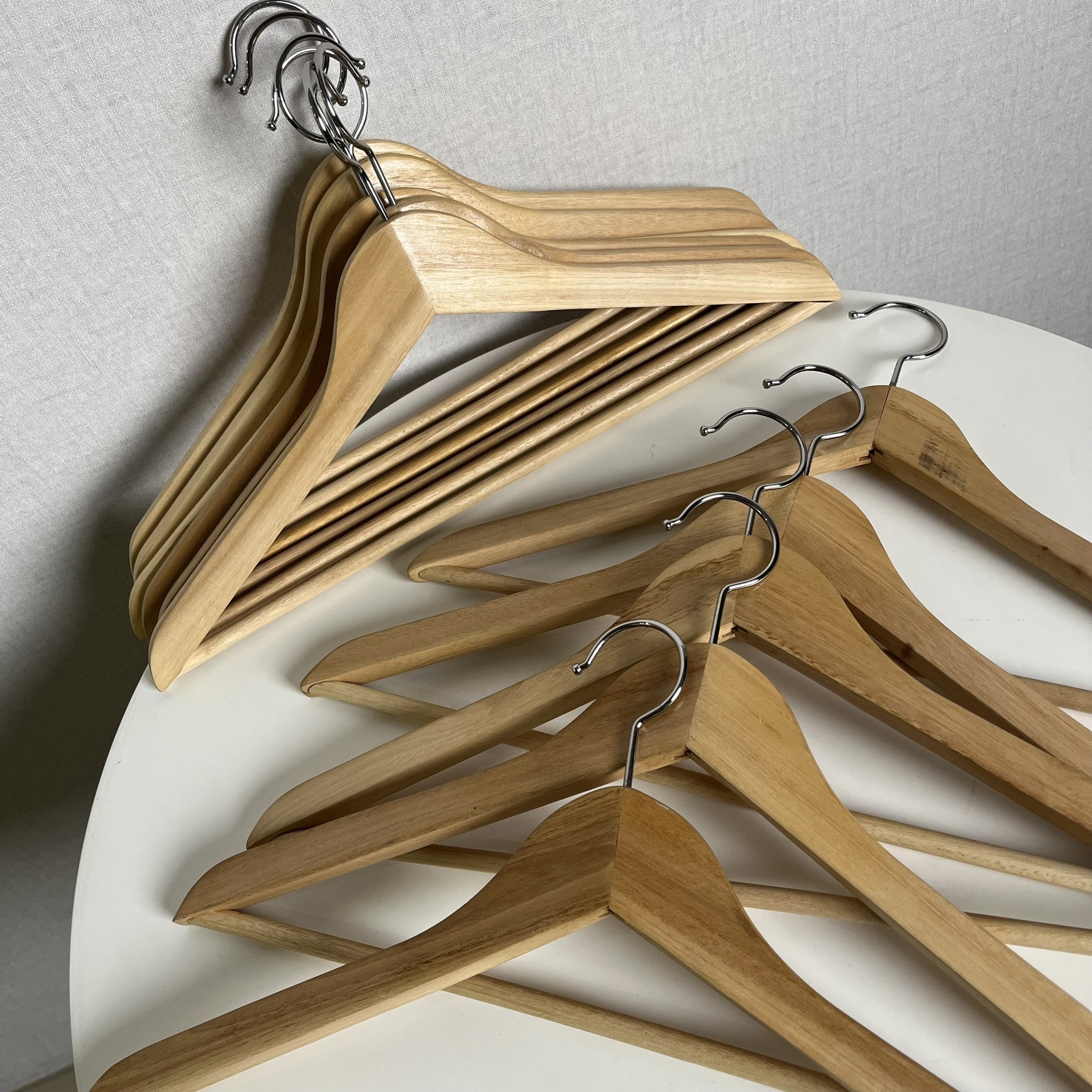 【AirRoom 店面改裝出清】『二手』 IKEA BUMERANG 木紋 舊衣架 7~8成新