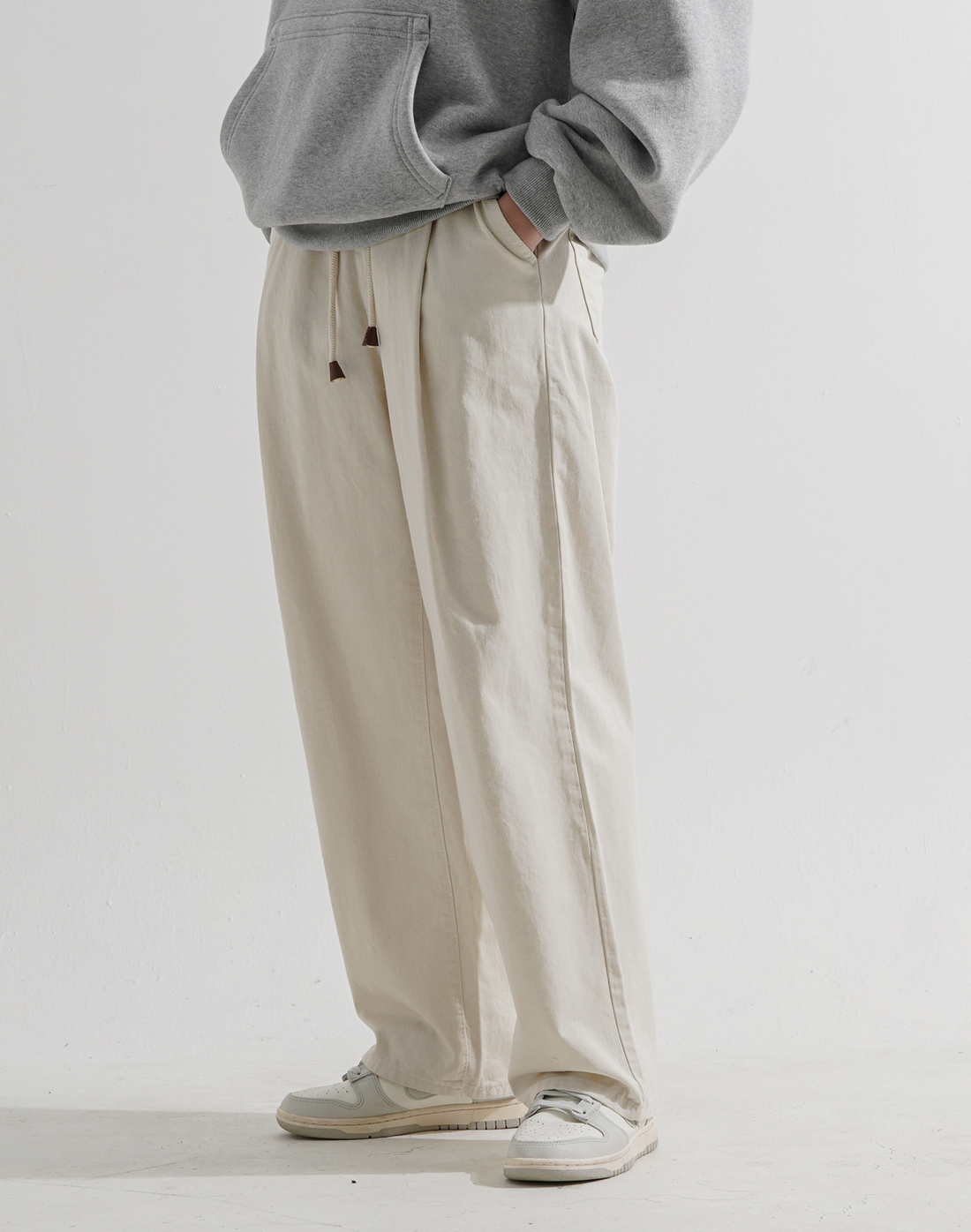 <預購> 韓國WV PROJECT 綁帶抽繩寬褲