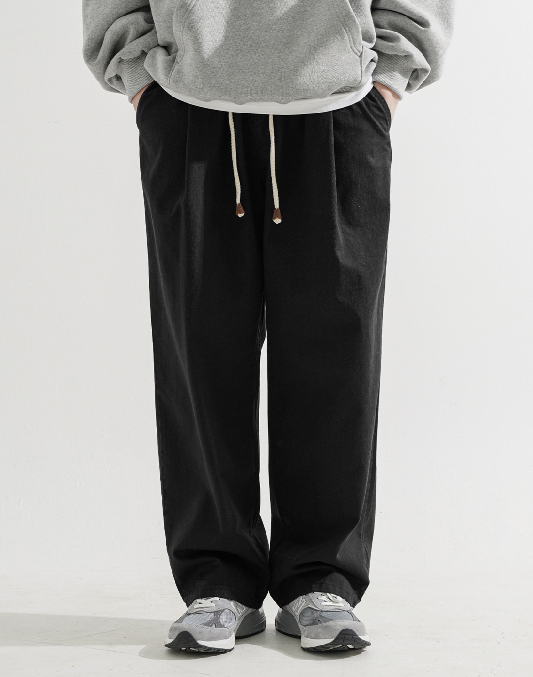 <預購> 韓國WV PROJECT 綁帶抽繩寬褲