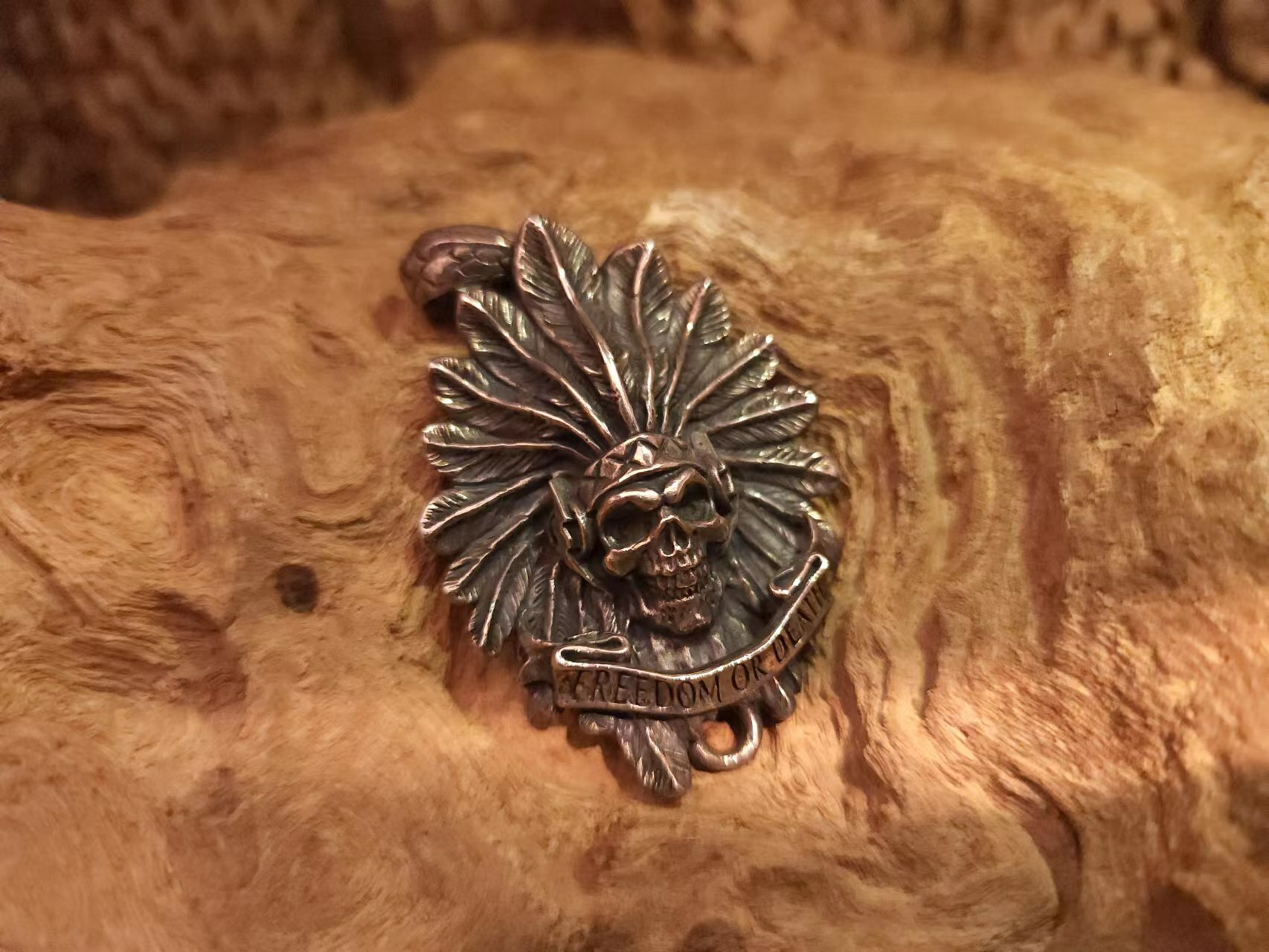 *Black Venom Jewelry- Poison The Chief Pendant 純銀酋長吊墜。