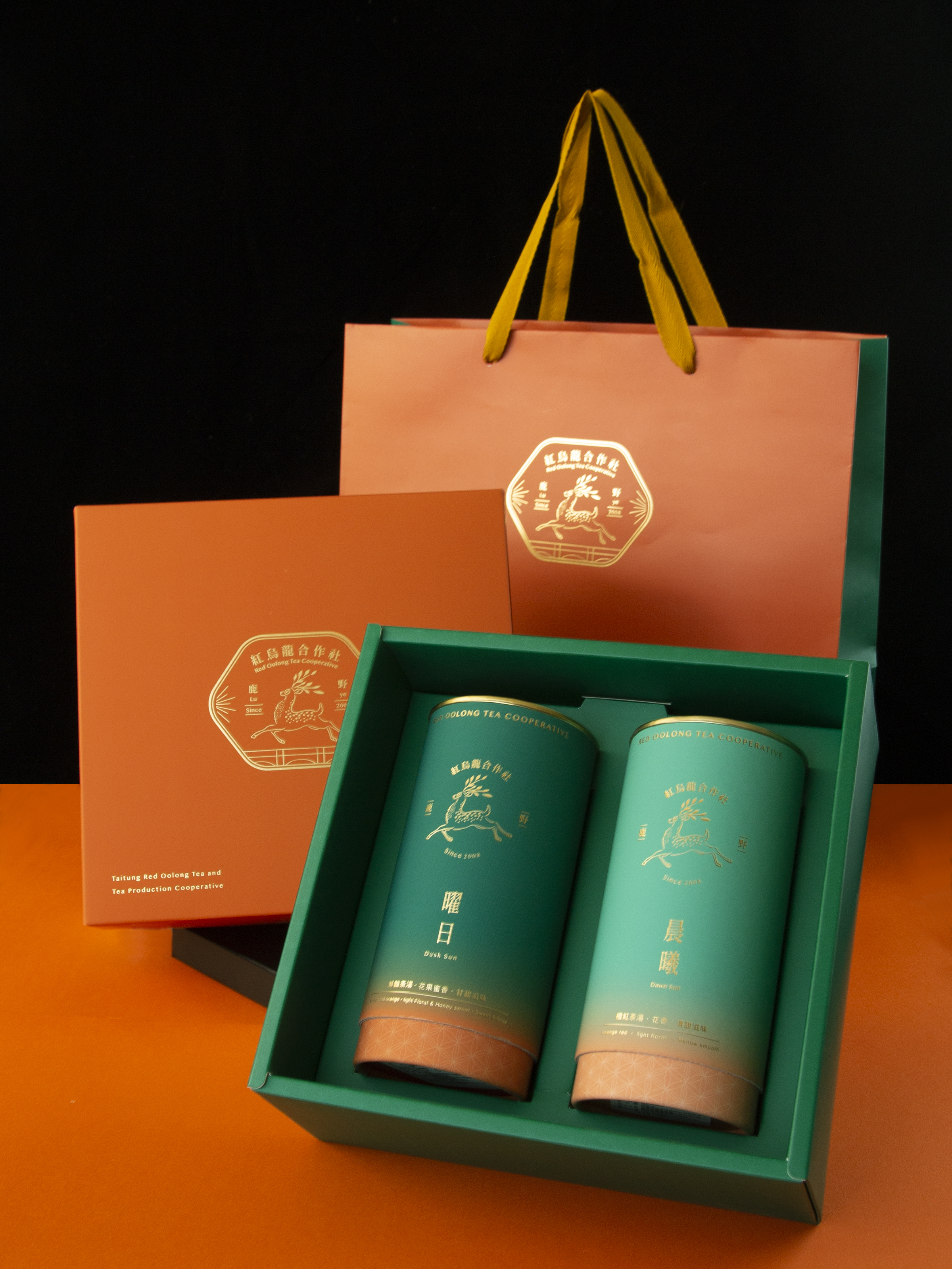 紅葉谷嚴選-紅烏龍合作社(茶葉禮盒)