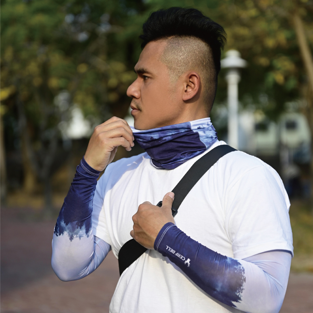 【肌涼】潮印涼感防曬袖套丨7AC0016-20