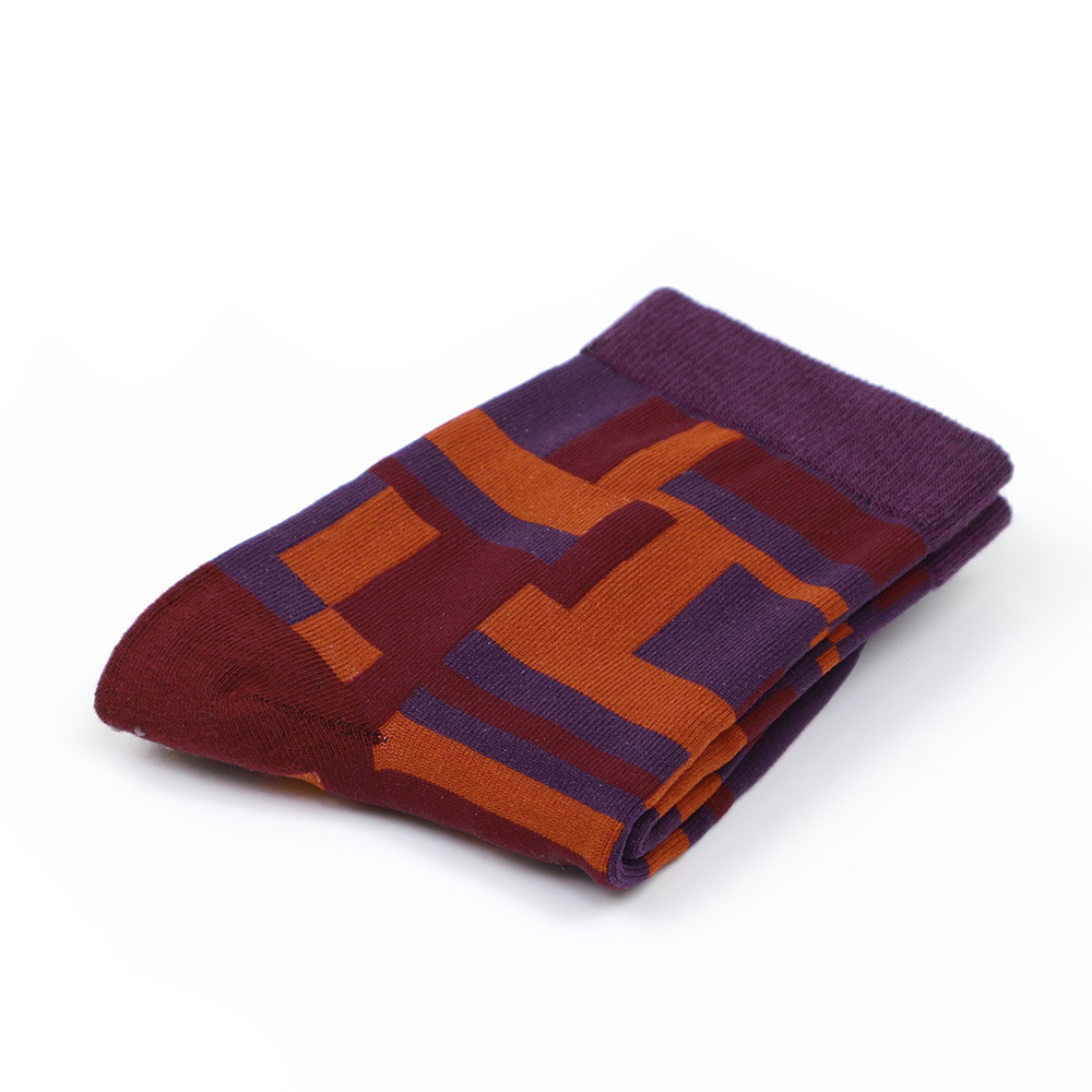 理性的浪漫・紫｜童襪