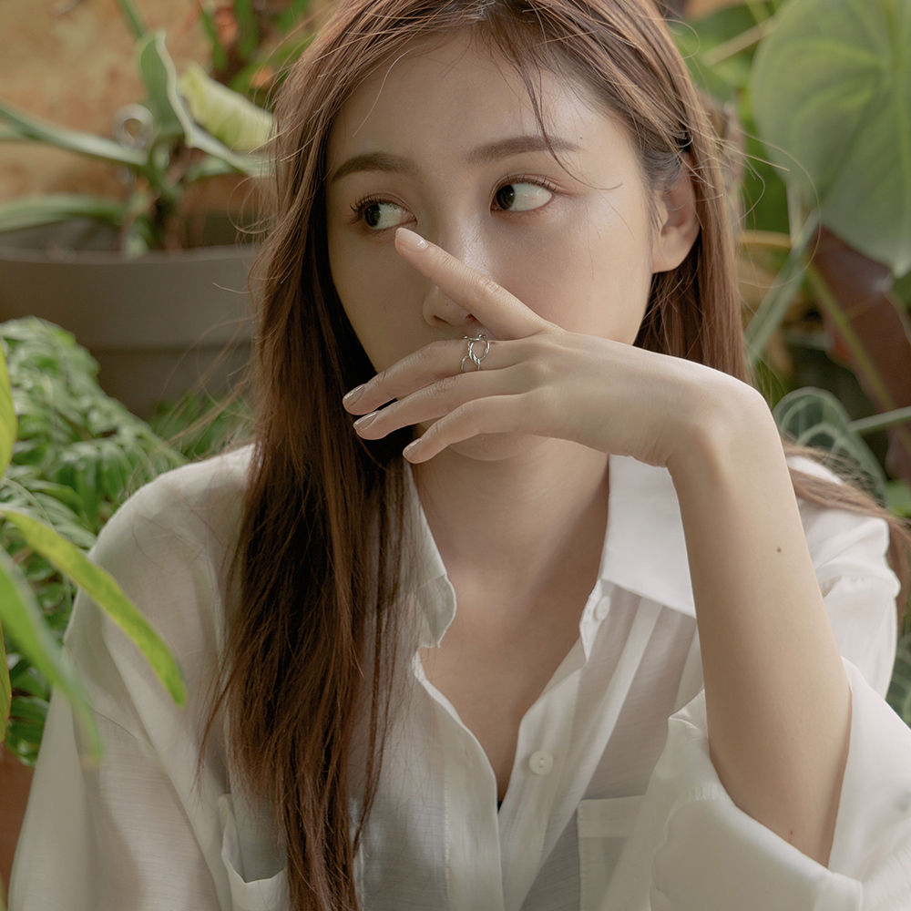 Hollow out Staggered Circle Design Ring【07060199】in stock+pre-order