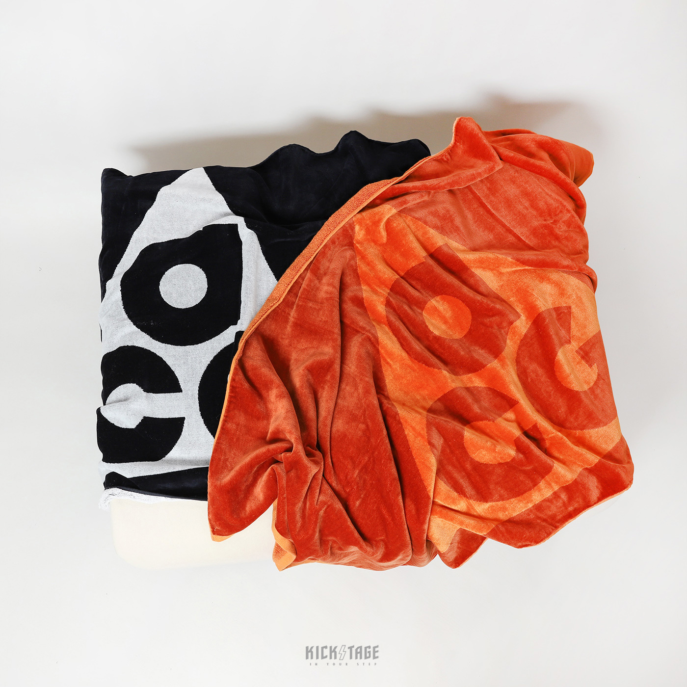 [特價商品無退換] NIKE ACG TOWEL BIG LOGO 黑白 磚橘 蘋果綠 雙面大LOGO 純棉 運動 毛巾 浴巾【FJ2366】25SALE