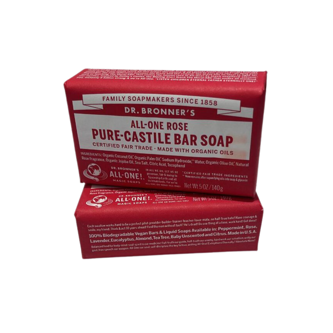 Dr. Bronner’s 有機玫瑰皂 5oz