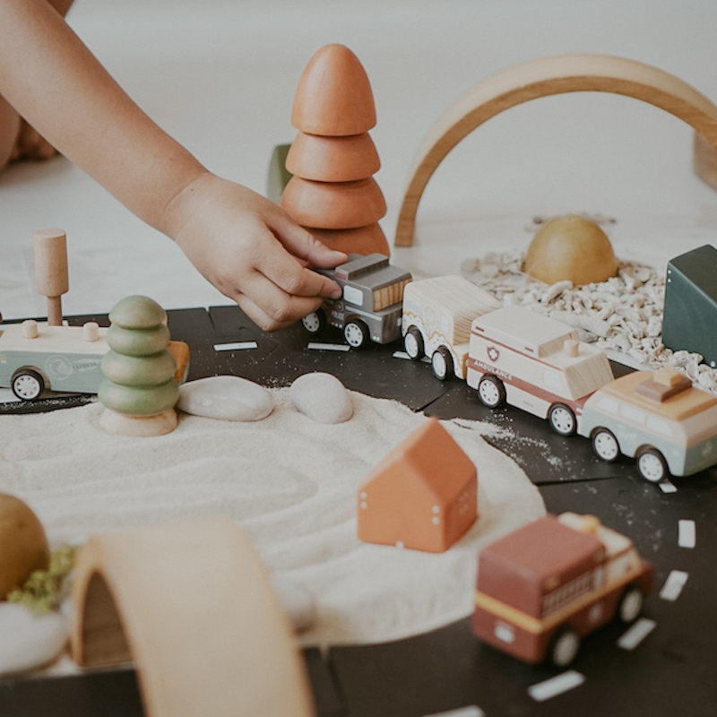 車子 - 救護車 | 格外品 | 回收木玩