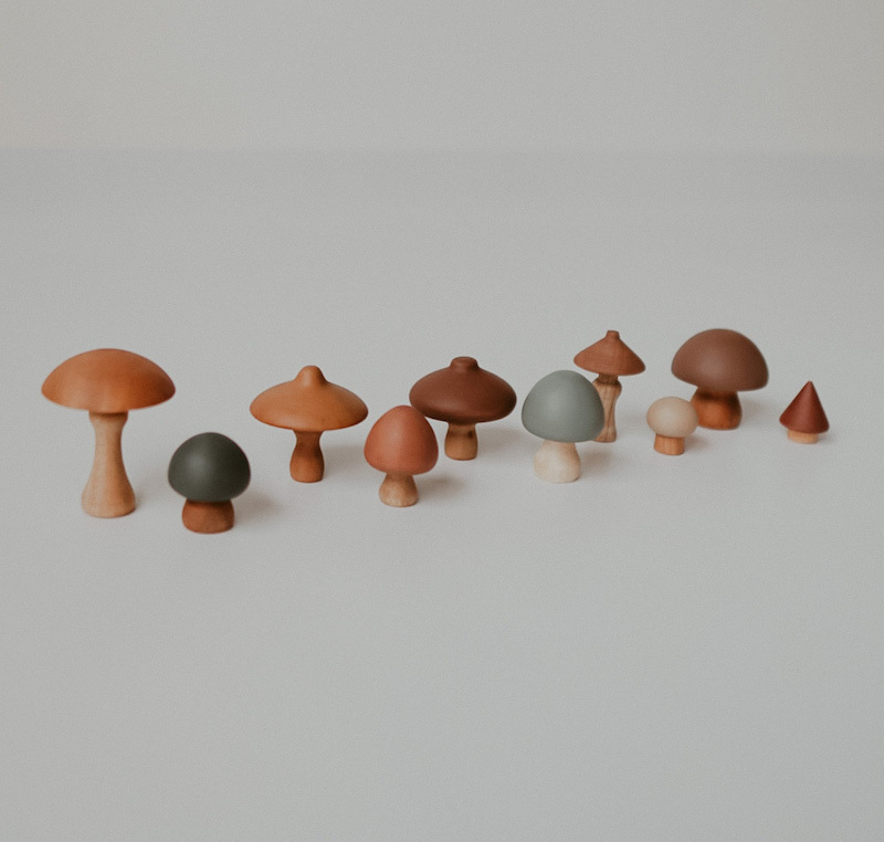 蘑菇 | 回收木玩