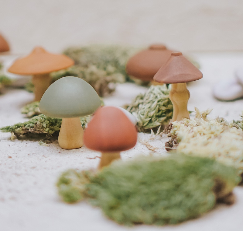 印尼TWINKLE WELL 木作玩具|小廚師系列|蘑菇