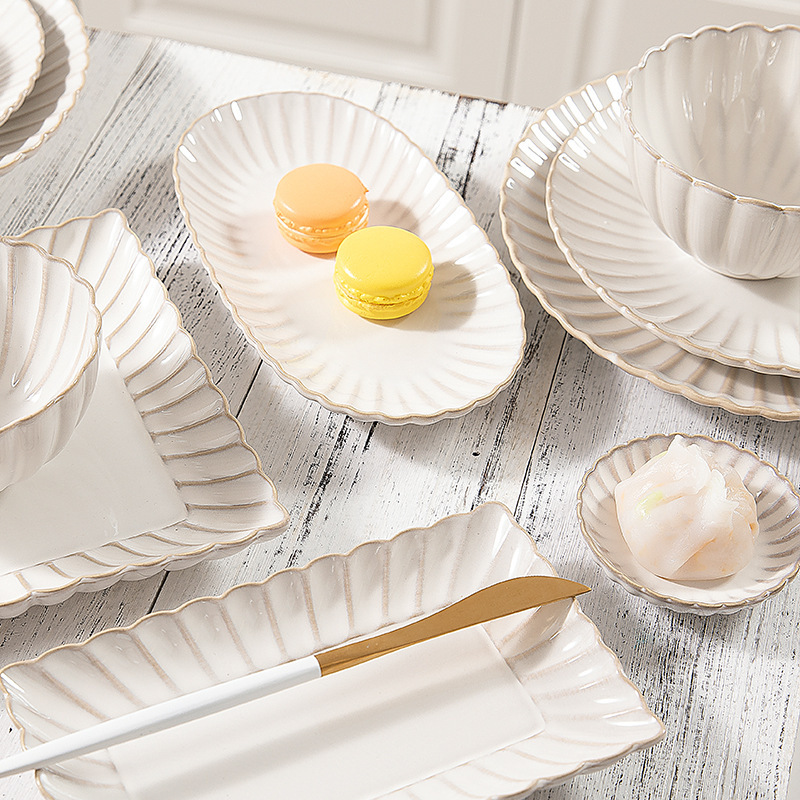 《1967》日式復古線條餐碗盤組