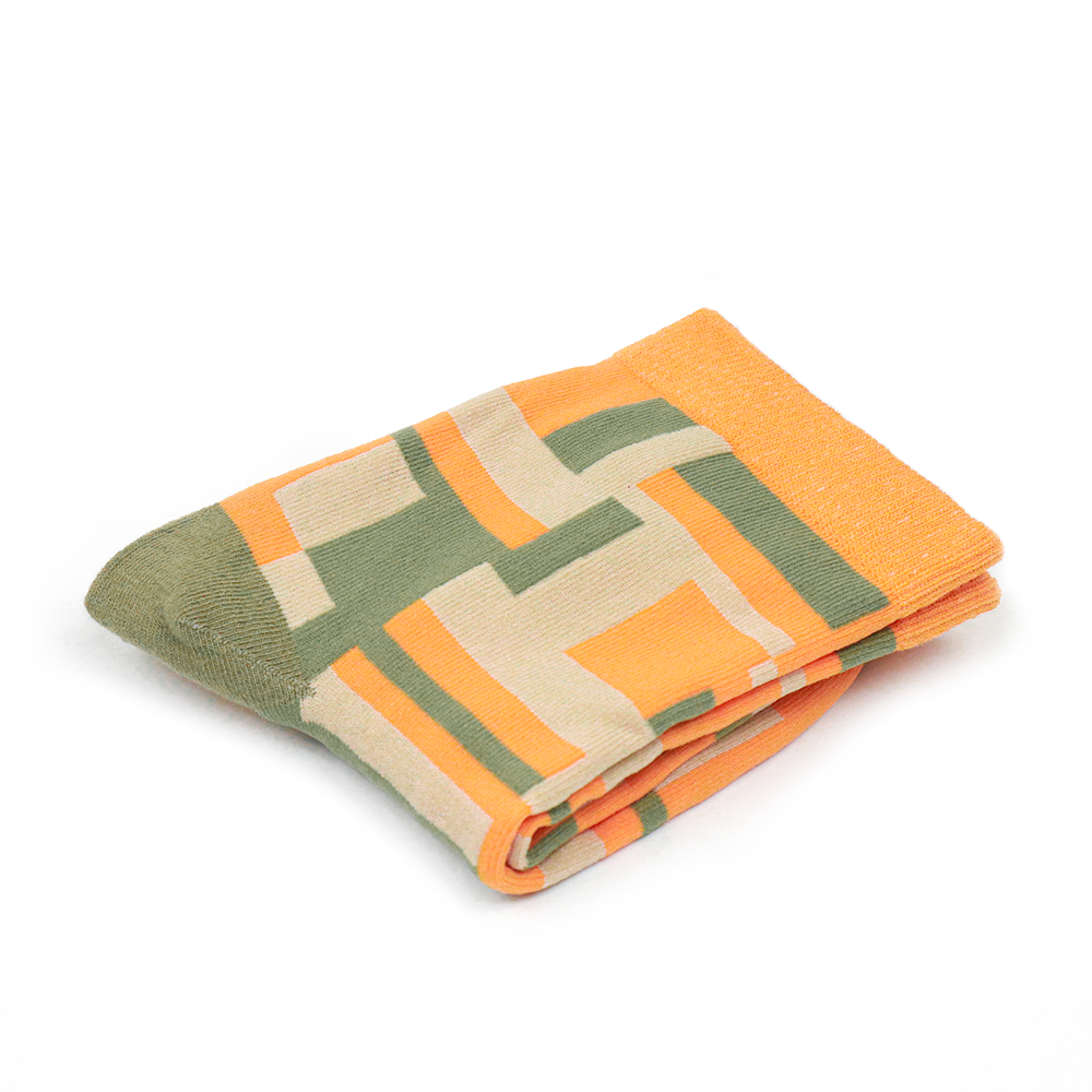 理性的浪漫・橘｜童襪