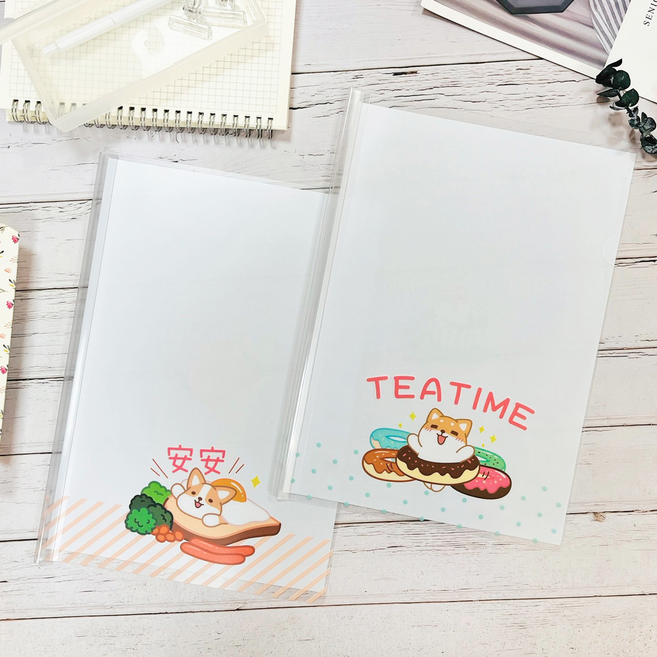 【PENROTE筆樂】柴語錄A4抽桿文件夾