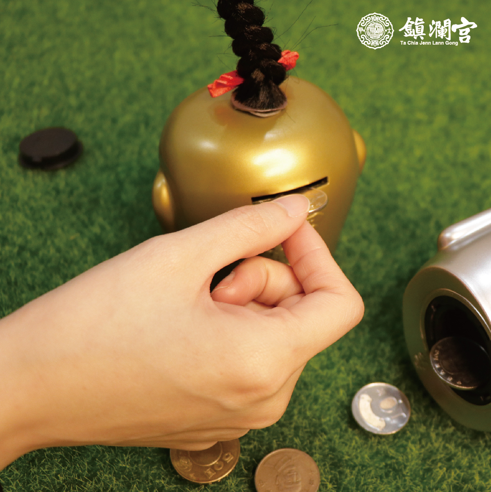 進寶神童撲滿-銀(二童)【鎮瀾宮】