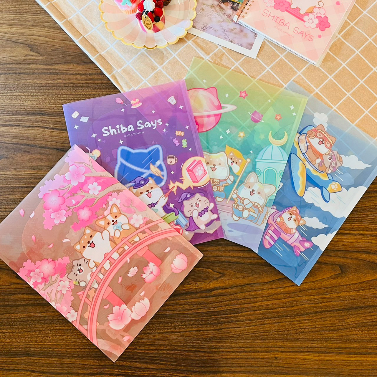 【PENROTE筆樂】柴語錄A4雙開式資料夾