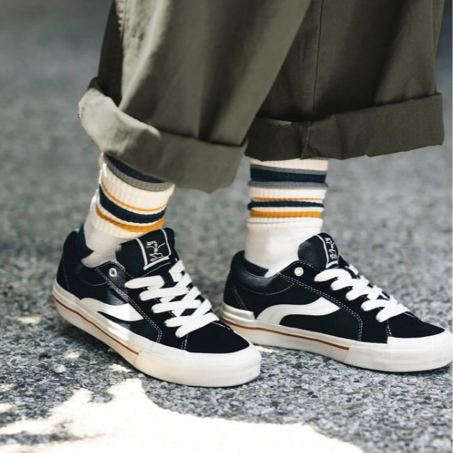 Faam® Striped Crew Socks X 2022 S/S FILTER017® 雙層拼接條紋系列
