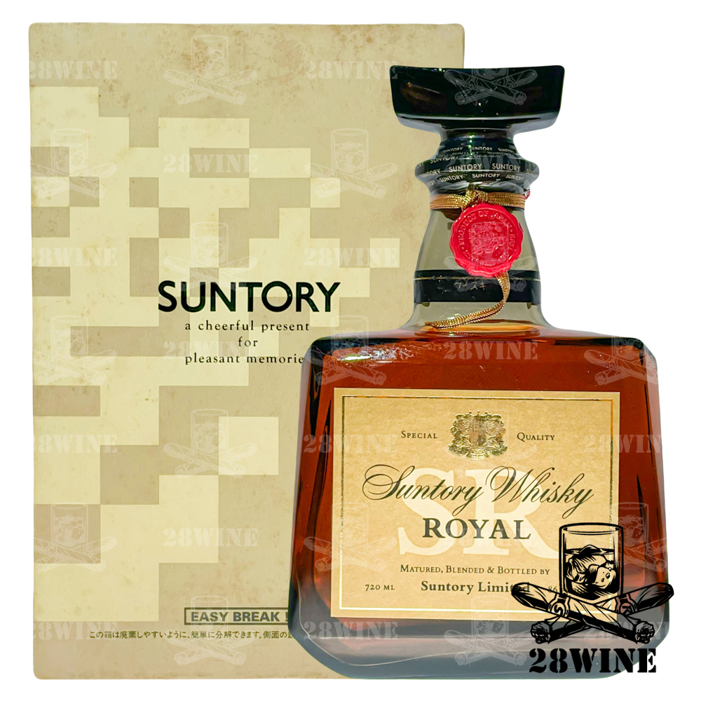 Suntory Whisky ROYAL SR - 雙獅/ 1989年> / 720ml / 43% / 連