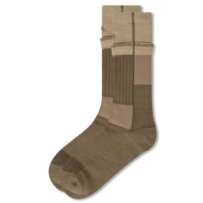 Faam Stitch Patch 拼縫針織高筒襪