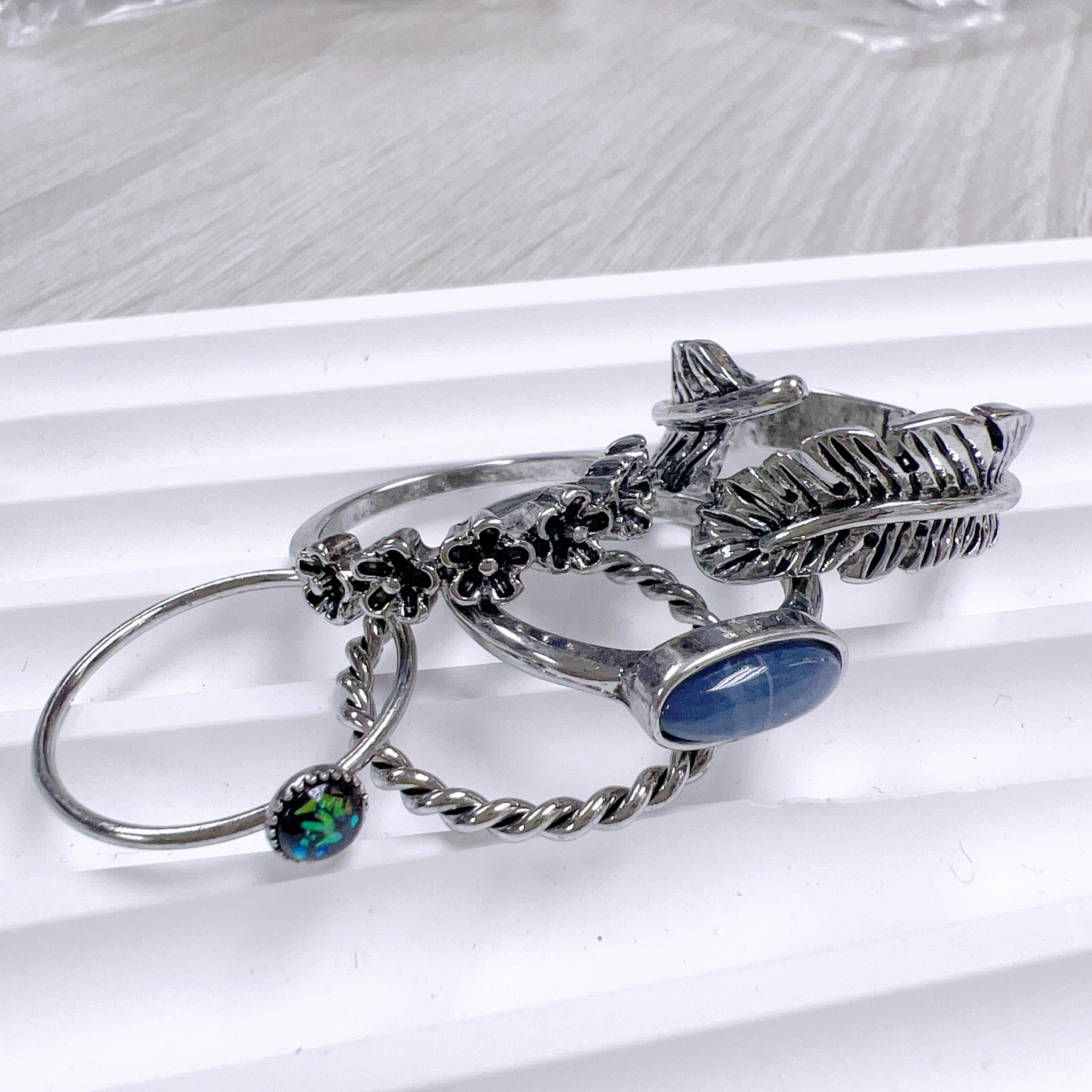 現貨 | 韓國氣質 Ring Set (1set 5隻) 4678