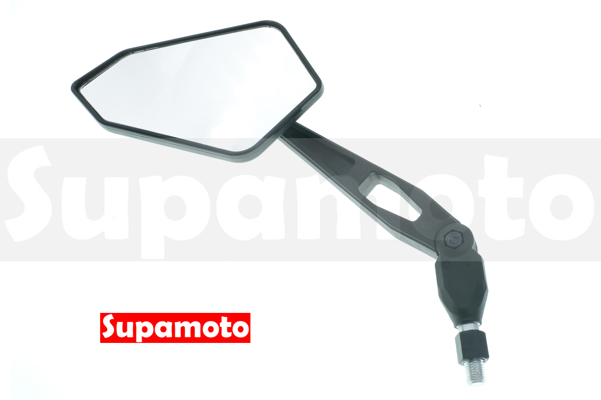 -Supamoto- M11 可折 五角 消光黑 後照鏡 後視鏡 CB350 通用 改裝 DRG MMBCU JETS