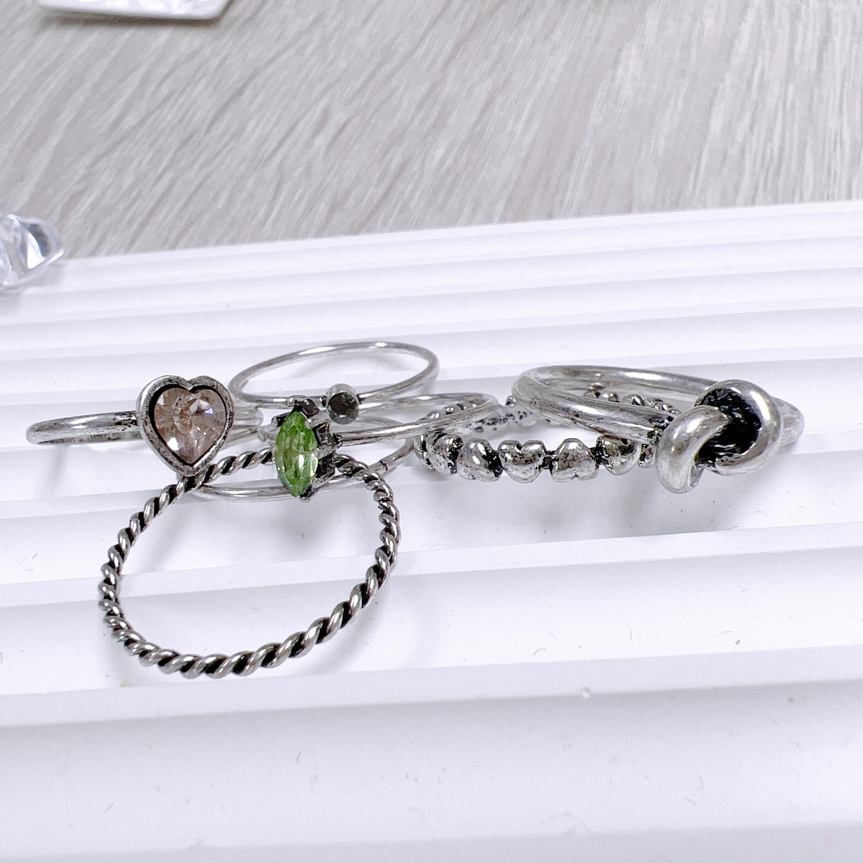 現 貨 | 韓國氣質Rings Set (1set 7隻) 0223