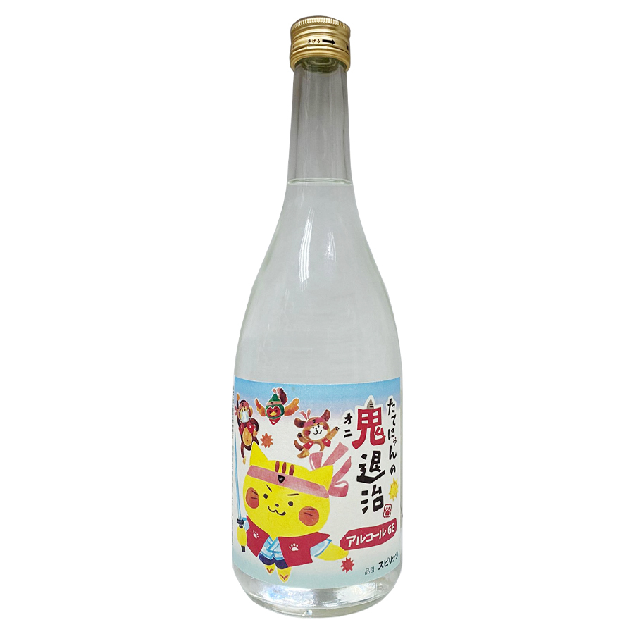 楯野川—たてにゃんの鬼退治 アルコール66　焼酎 720ml