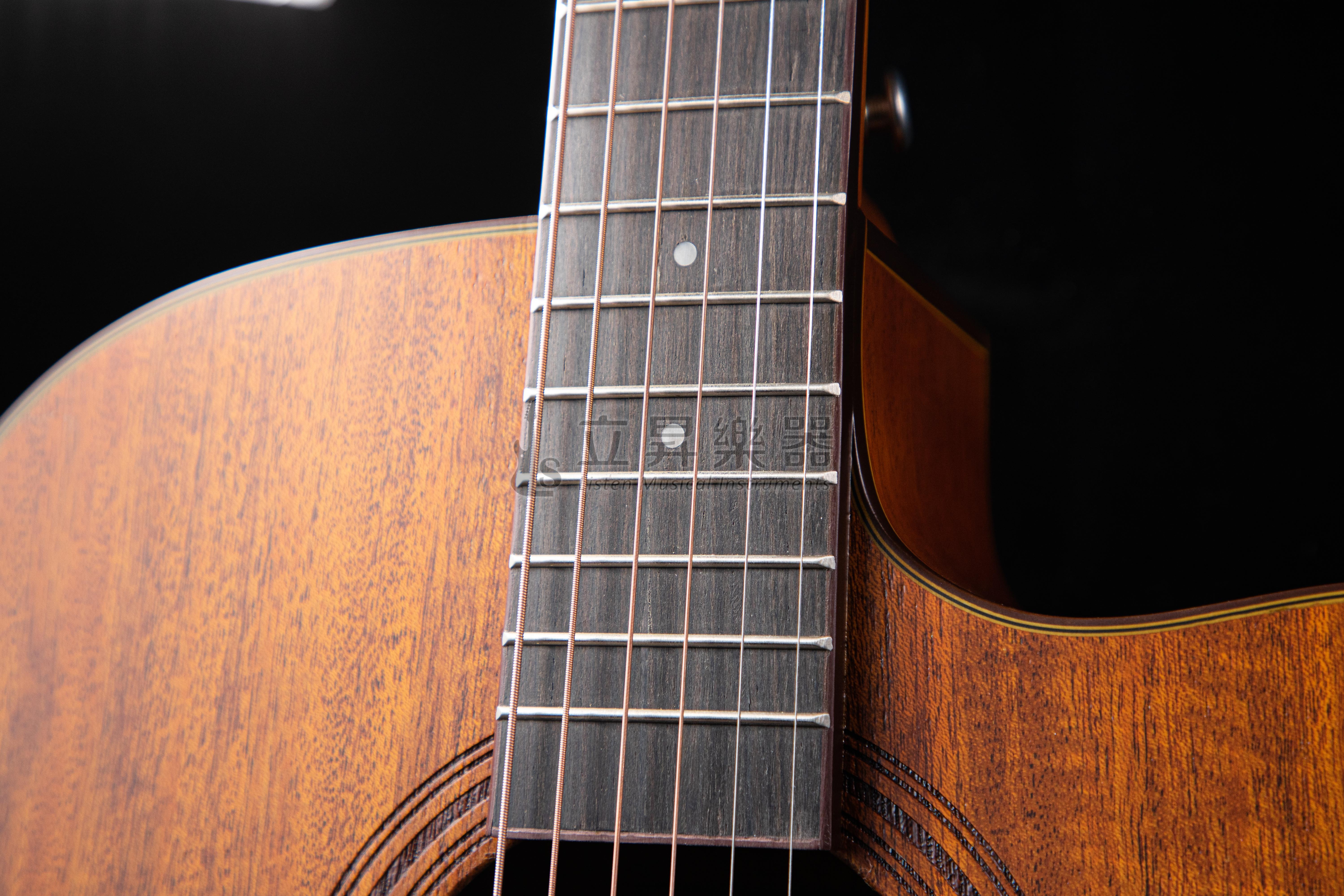 METRIC METRIC MTC-M12S 霧面 41吋 全桃花心木面單板 D桶缺角 木吉他 第 4 張圖片｜三峽吉他 / Bass