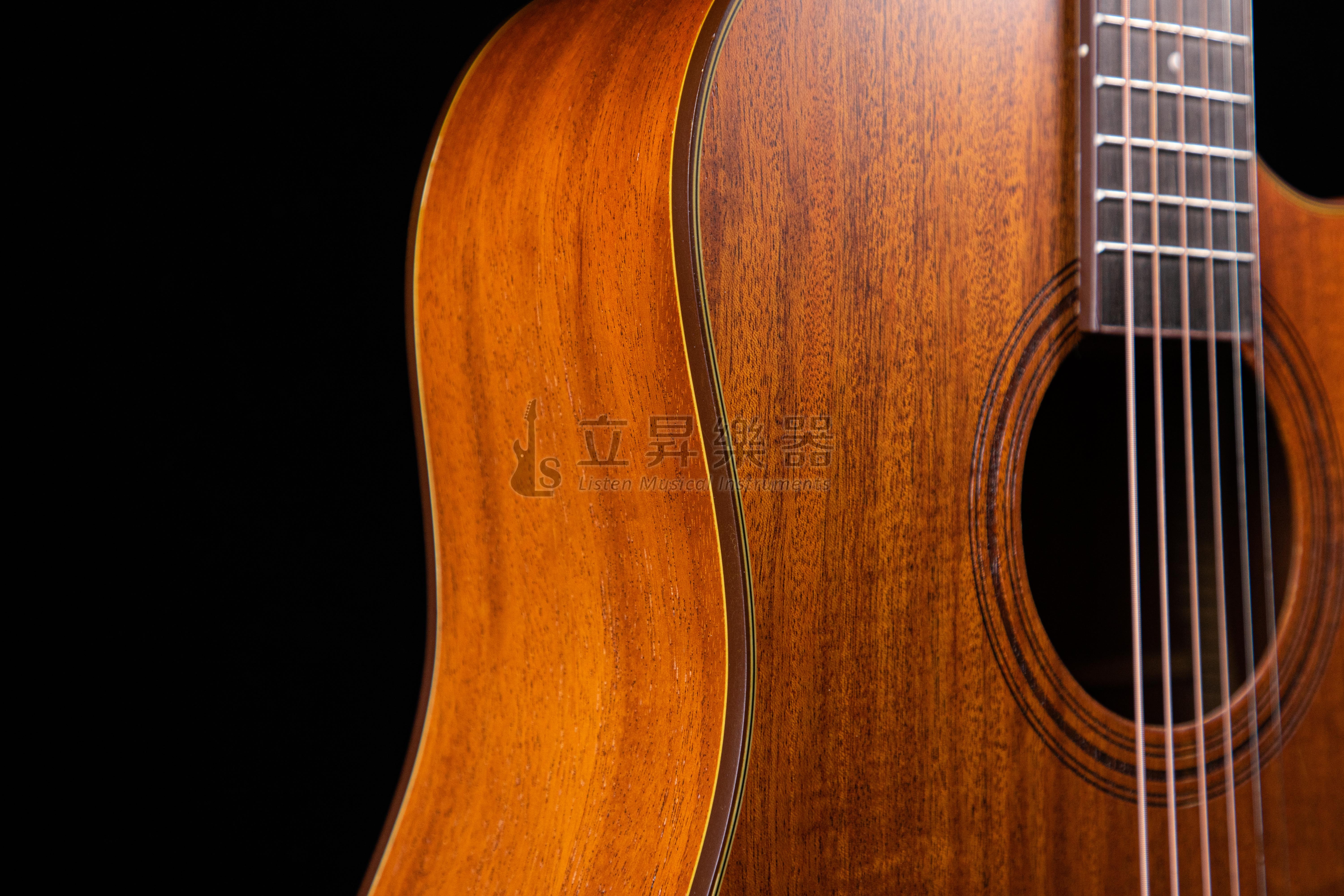 METRIC METRIC MTC-M12S 霧面 41吋 全桃花心木面單板 D桶缺角 木吉他 第 5 張圖片｜三峽吉他 / Bass